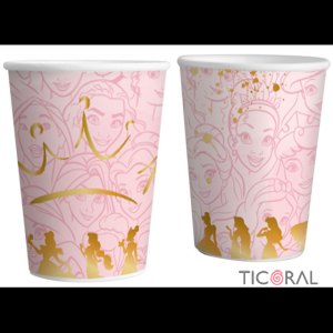 PRINCESAS VASO x 8